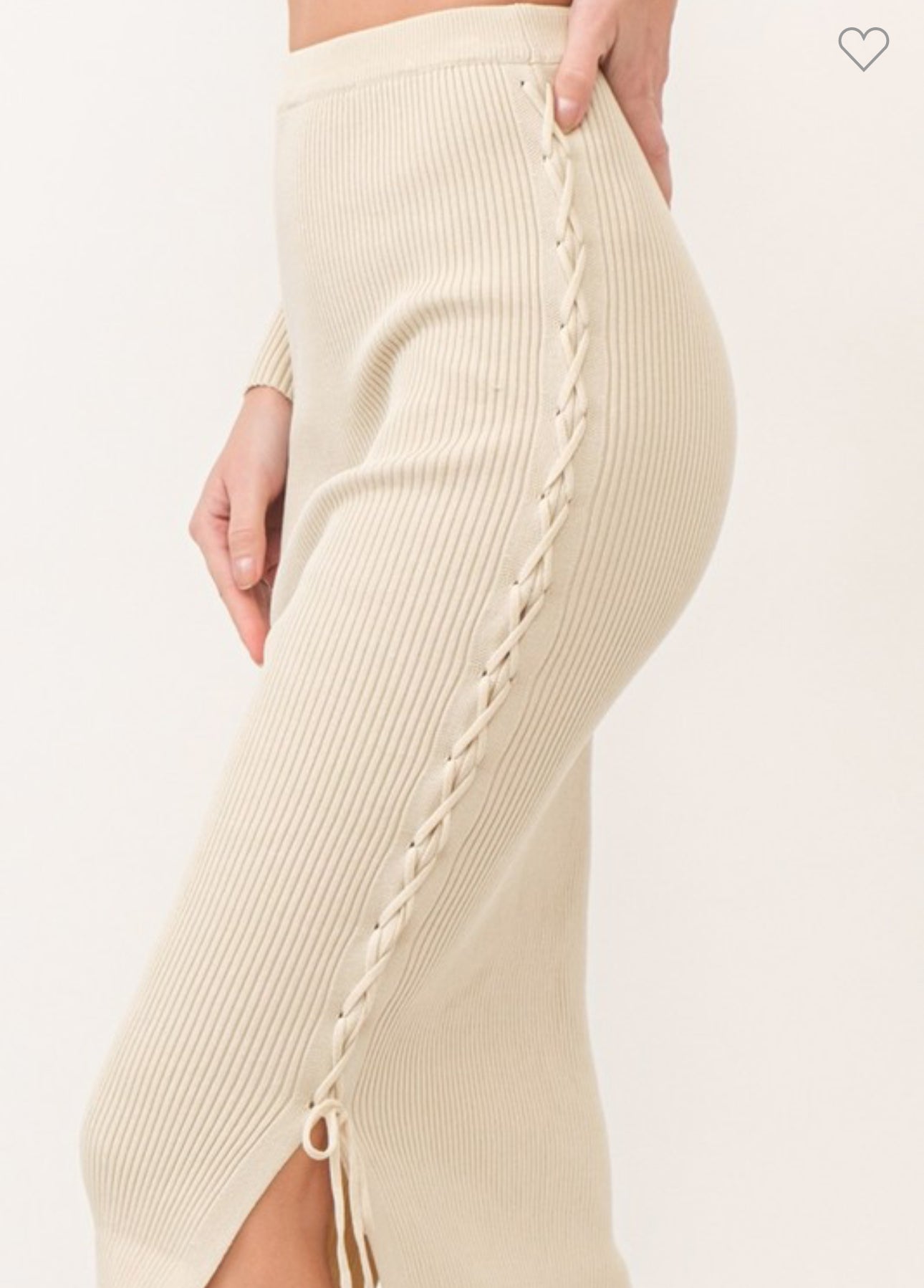Knit Skirt Set