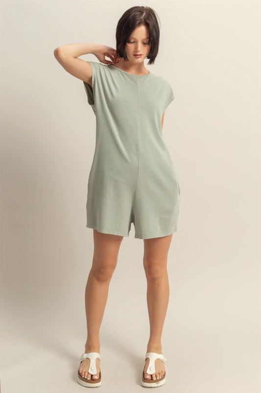 The Sage Romper
