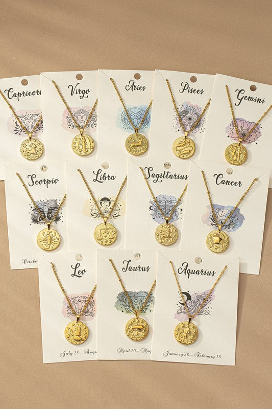 ZODIAC SIGN NECKLACE