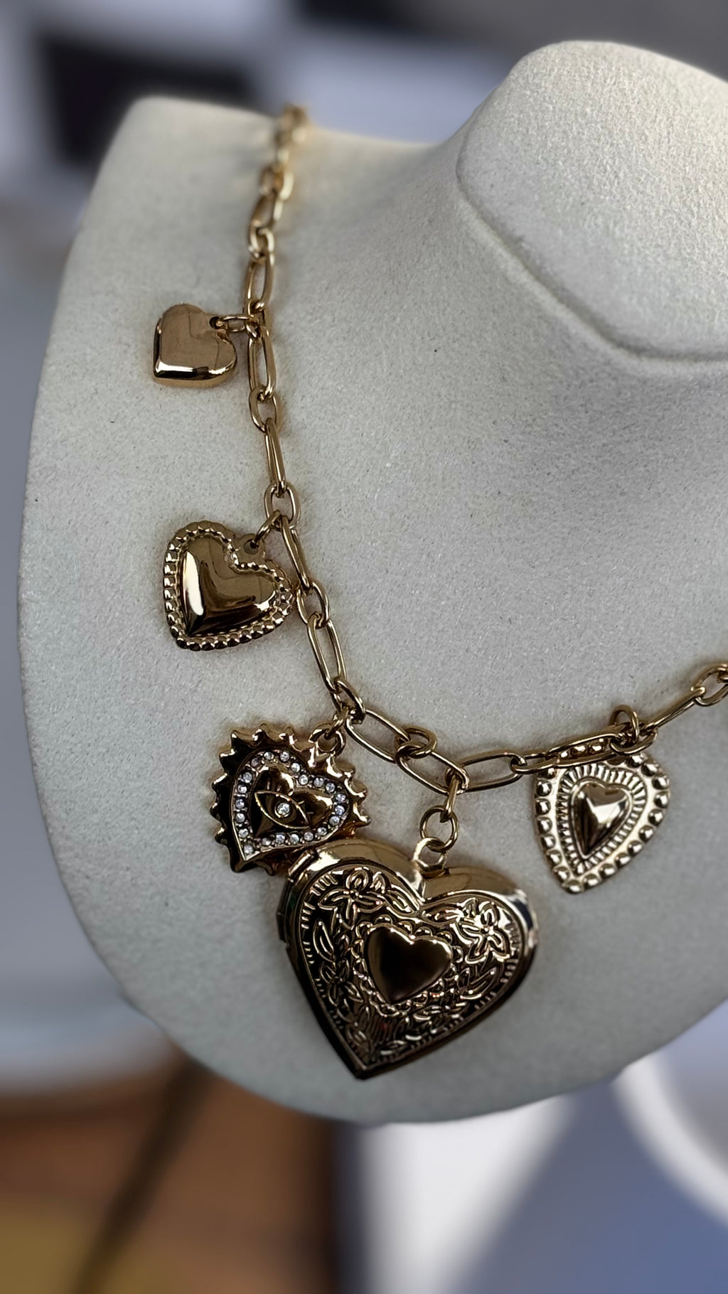 The Love Me Locket Charm Necklace