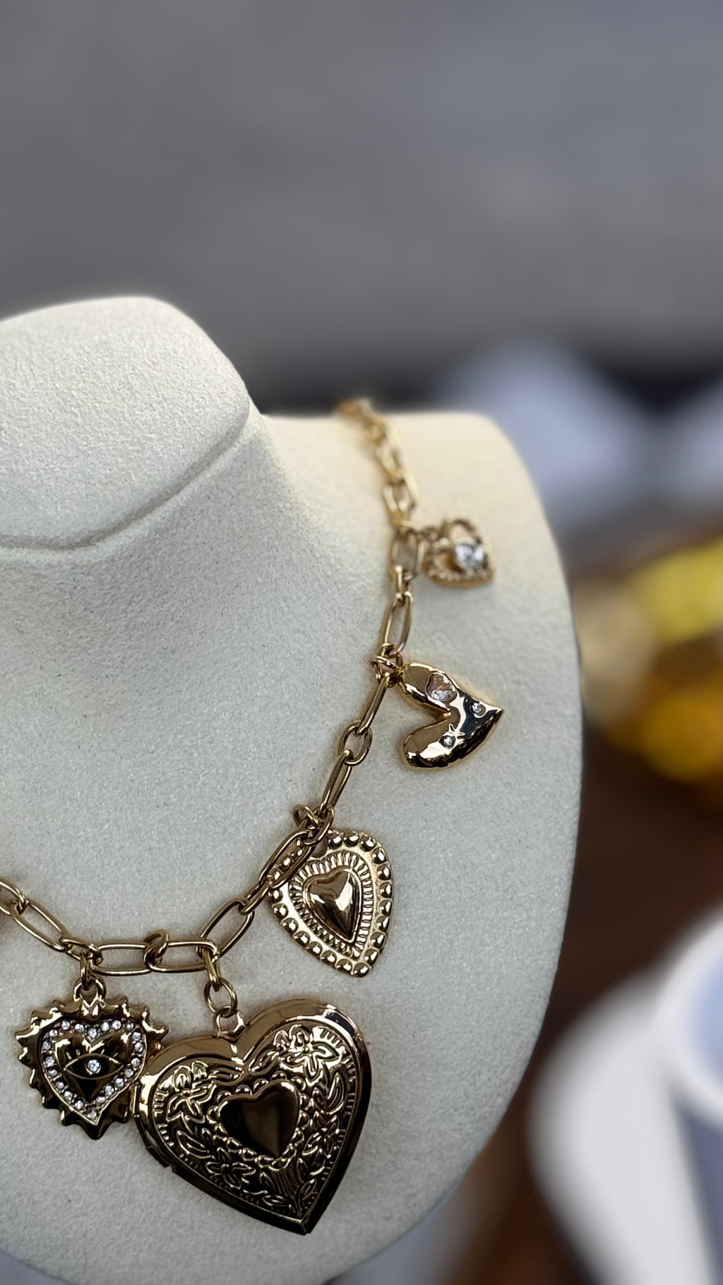 The Love Me Locket Charm Necklace