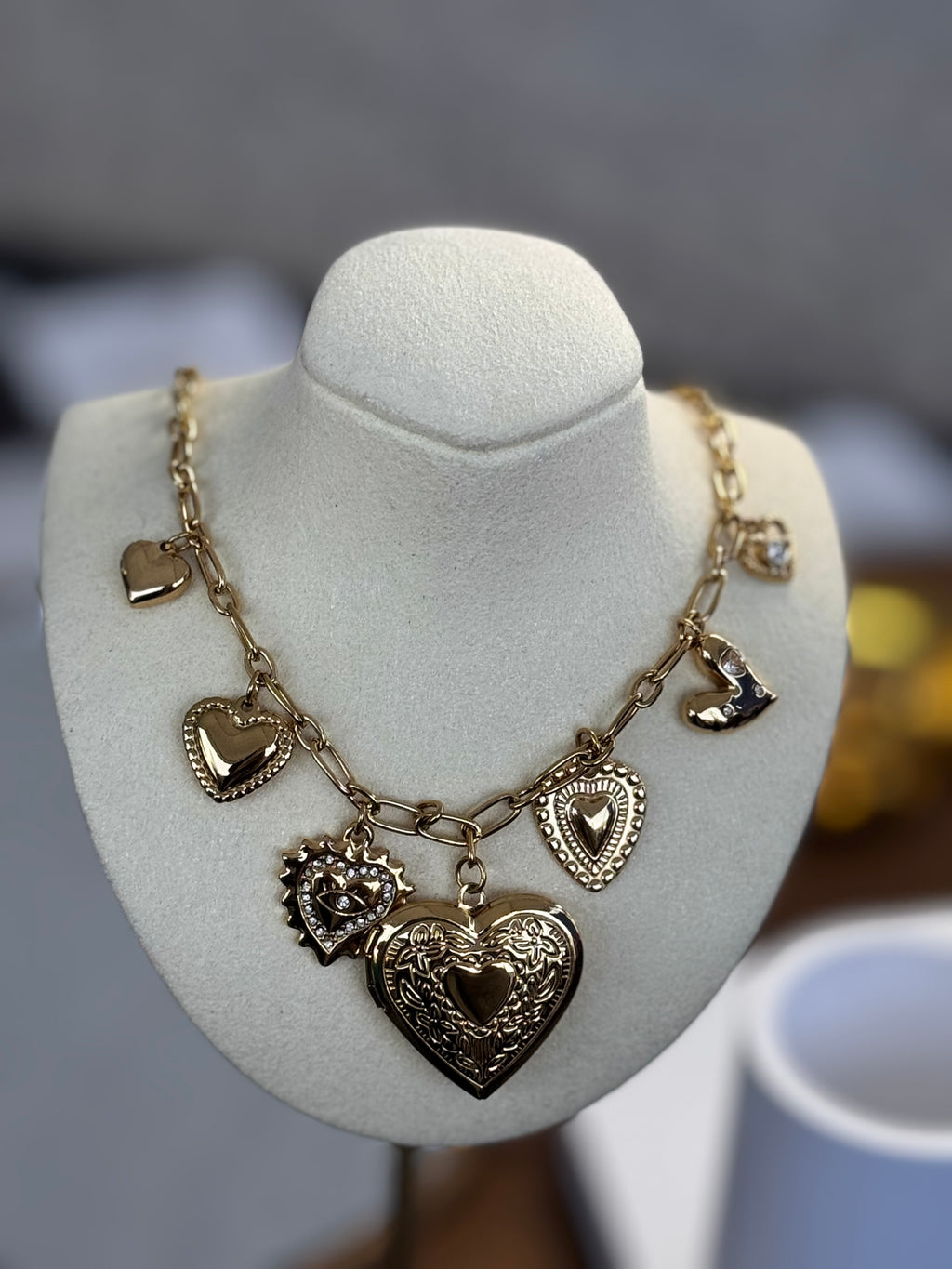 The Love Me Locket Charm Necklace