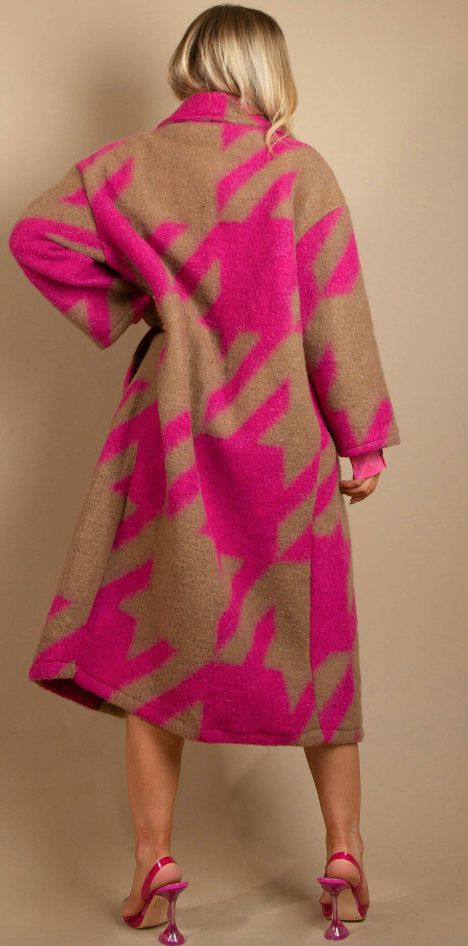 GRACIE TRENCH COAT (PINK)