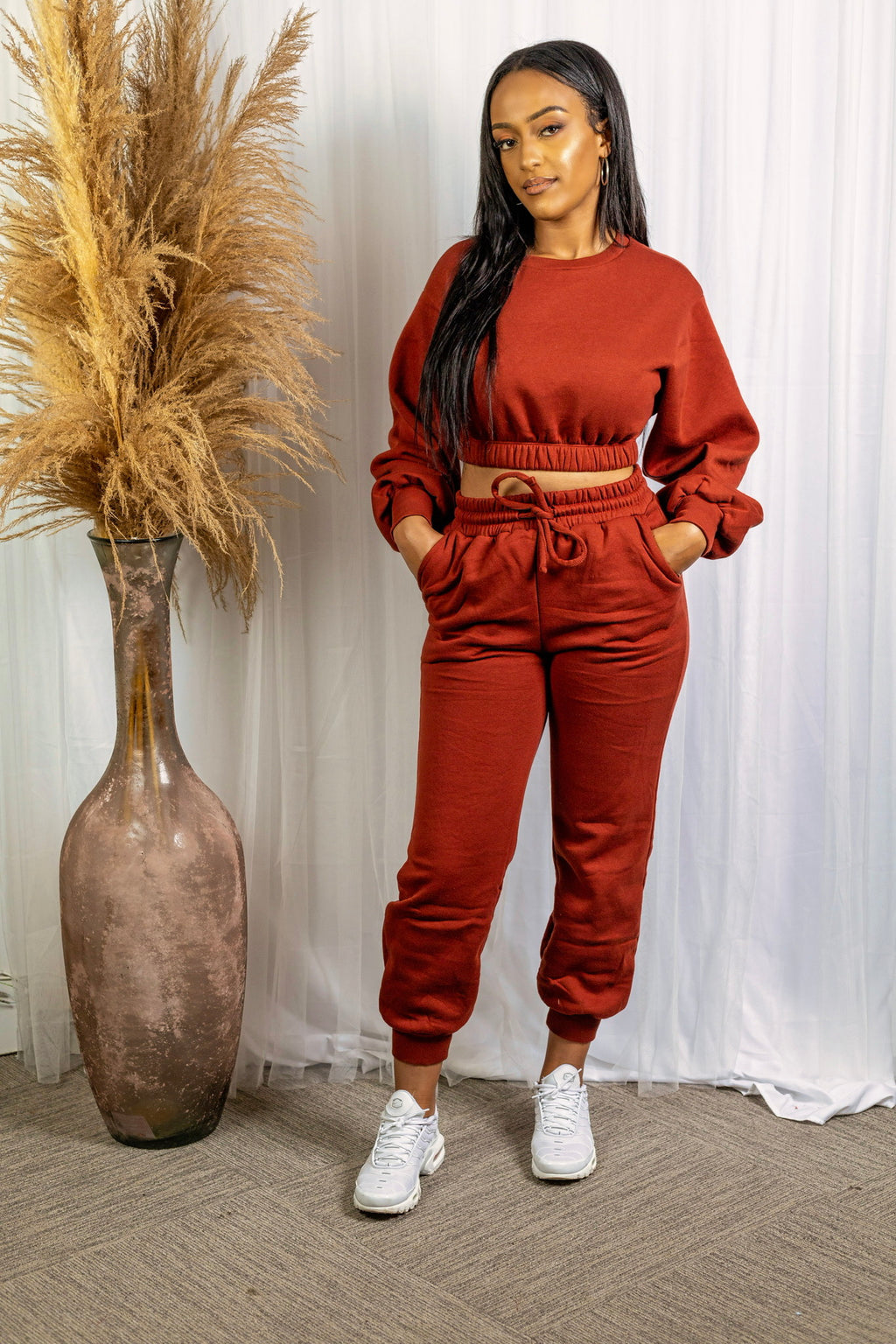 DARK RUST JOGGER
